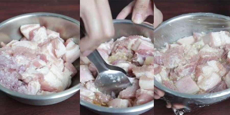 Cách ướp thịt kho tàu